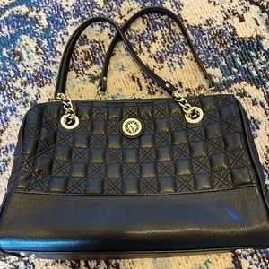 Anne Klein Faux quilted leather bag